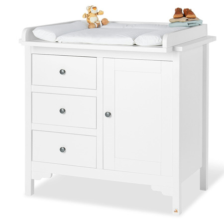 Pinolino Wickelkommode Chalet breit Von Pinolino White
