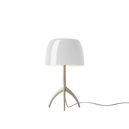Foscarini Tischleuchte LUMIERE Piccola Champagner von Foscarini Cherry