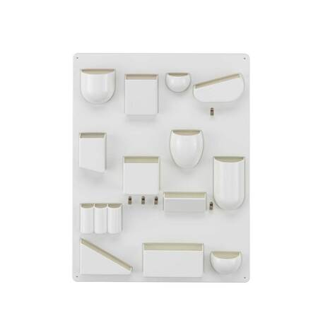 Vitra Ordnungshüter Uten.Silo RE von Vitra Weiss, H: 68 cm / B: 52 cm / T: 6.5 cm