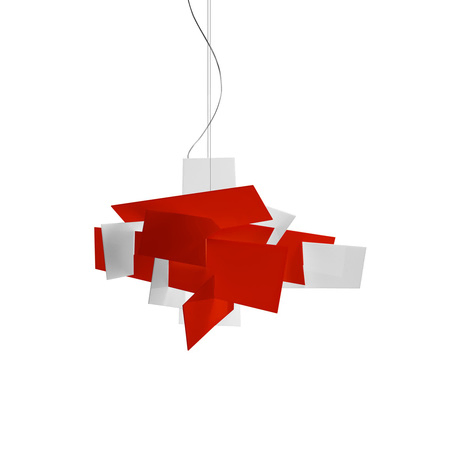 Foscarini Pendelleuchte Big Bang von Foscarini LED, Red