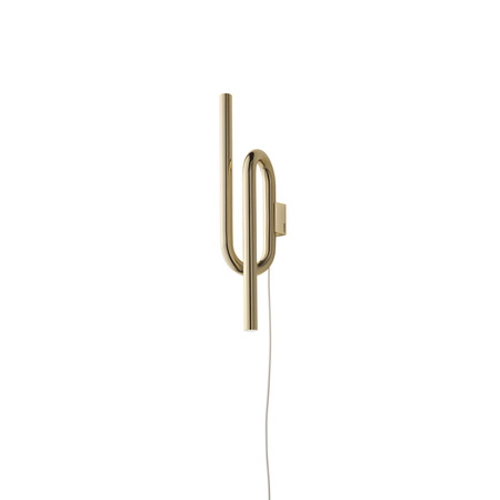 Foscarini Wandleuchte Tobia mit Stecker von Foscarini Gold