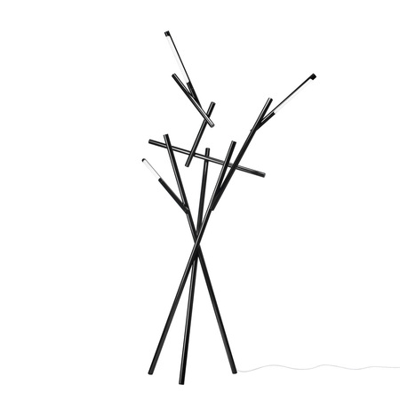 Foscarini Stehleuchte TUAREG FLOOR von Foscarini Black chrome