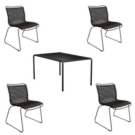 Houe_Avanti_Set_mit_Click_Dining_Chair_4_Personen