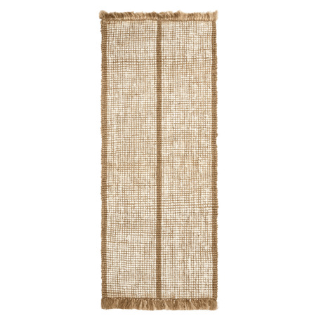 Ferm Living Teppichläufer Athens Stripes von Ferm Living Natural / Off-white