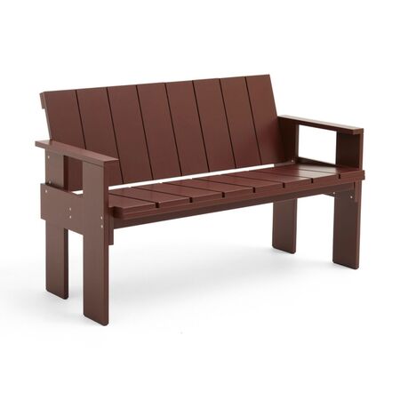 HAY Living Gartenbank Crate Dining von Hay Iron Red