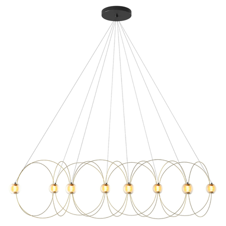 DCWéditions Munari X Pendelleuchte von DCW Gold pre-assembled, MUNARI X 8