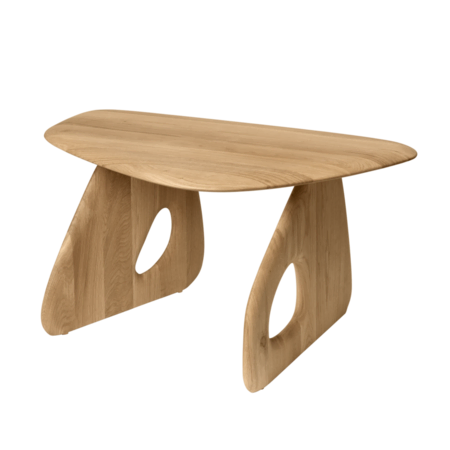 Ferm Living Couchtisch Oar von Ferm Living W: 70 cm / H: 35.5 cm / D: 44.5 cm, Natural Oak