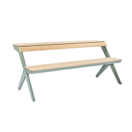 Weltevree Gartenbank Tablebench von Weltevree Cement gray