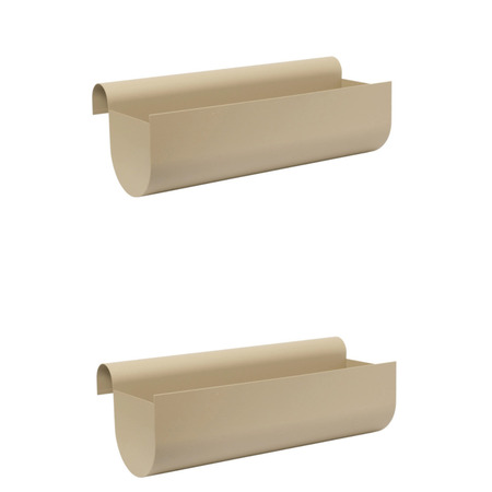 Ferm Living Balkonkasten Uma im 2er Set von Ferm Living Cashmere, Gross