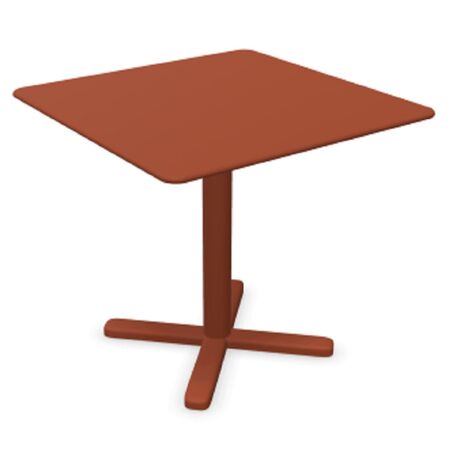 Emu Darwin Tisch quadratisch klappbar 80x80 von Emu Maple red 26