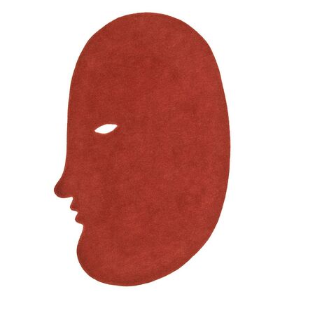 nanimarquina Talk Talk Teppich von nanimarquina L: 100 cm / W: 140 cm, Brick