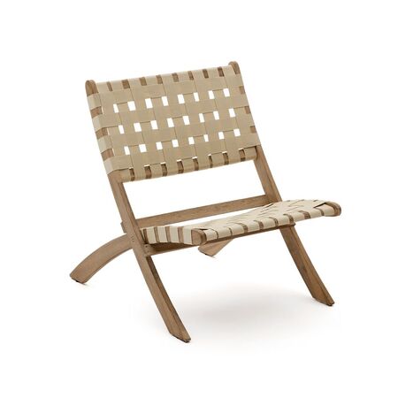 Kave Home Outdoor Klappsessel Chabeli von Kave Home  Beige