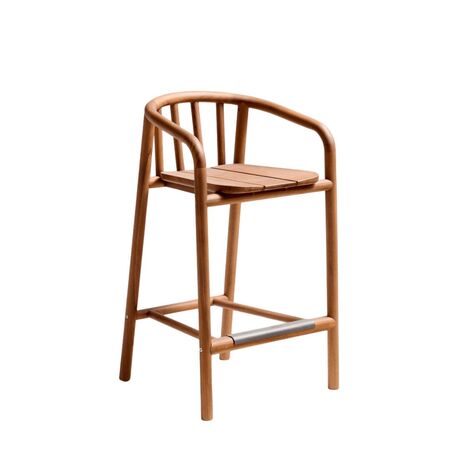 Kave Home Outdoor Hocker Turqueta von Kave Home  Brown