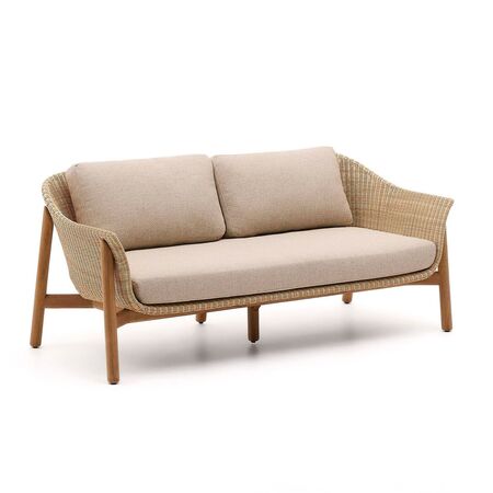 Kave Home 2-Sitzer Outdoor Sofa Galea von Kave Home  Nature