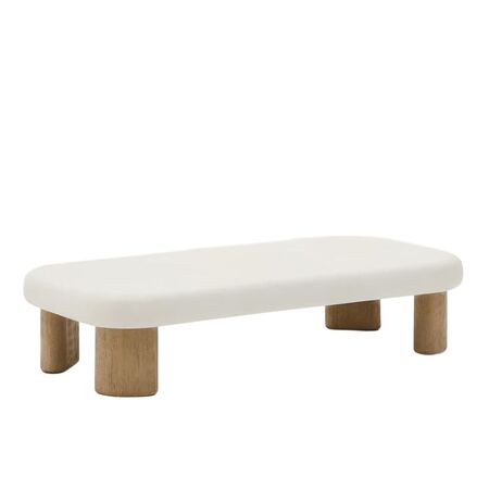 Kave Home Outdoor Couchtisch Labra von Kave Home  H: 31 cm / W: 140 cm / D: 70 cm