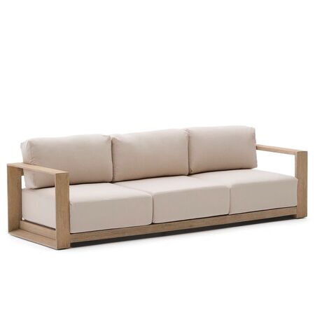 Kave Home 3-Sitzer Outdoor Sofa Ambra von Kave Home  Beige