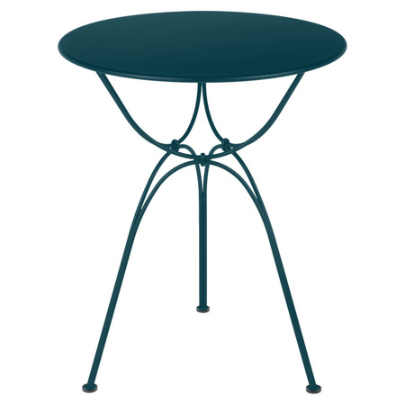 Fermob Tisch Airloop Ø 60 cm von Fermob Acapulco blue 21