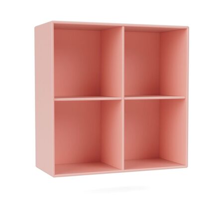 Montana Show Bookcase Ruby 167, Without base frame / wall mounting