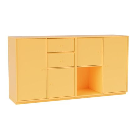 Montana Couple Sideboard Acacia 166, Base H: 3 cm 