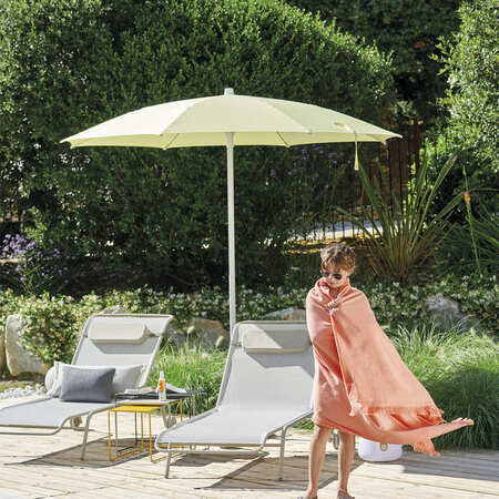 Fermob Sonnenschirm Shadoo Ø 250 cm von Fermob Glacier mint A7