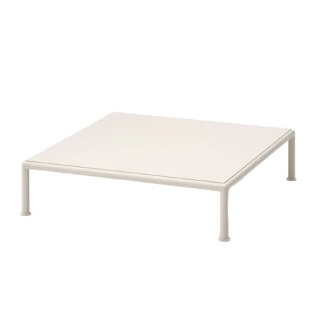 Fast Spa Kaffeetisch Roè Aluminium von Fast Ø: 96 cm / H: 20 cm, White 