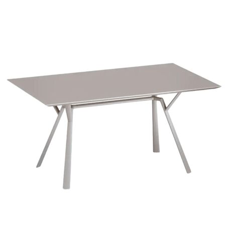 Fast Spa Radice Quadra Tisch verschiedene Grössen von Fast Ø: 140 cm, Powder gray 