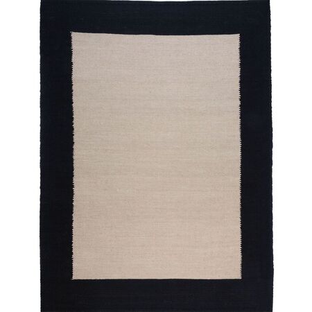 MAANA STUDIOS BF-DC001  Teppich von MAANA STUDIOS L: 140 cm / B: 100 cm, Camel Beige / Schwarz