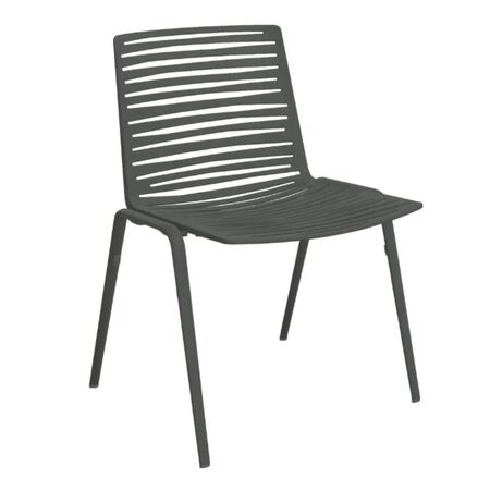 Fast Spa Zebra Stuhl von Fast Metallgrau 