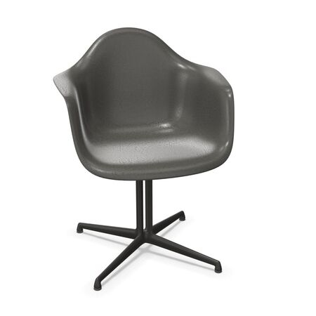 Vitra Eames Fiberglas Armchair DAL von Vitra 05 Sea Foam Green, Weiss 04 pulverbeschichtet (glatt), Filzgleiter weiss für Hartboden 15
