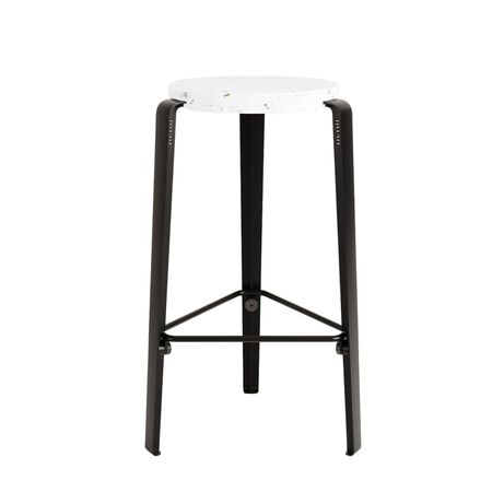 TIPTOE Lou H: 66 cm, Graphit schwarz, Weiss