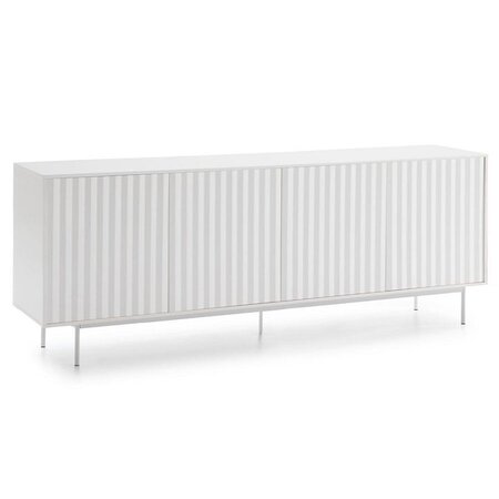 Teulat Chest Of Drawers Sierra 212Cm - Matt Black