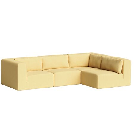 4-Sitzer Ecksofa Bridge 290 x 185 cm von Tiptoe, Lemon Yellow