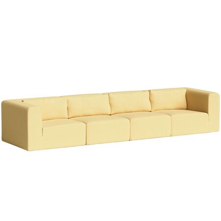 5-Sitzer Sofa Bridge 370 x 105 cm von Tiptoe, Lemon Yellow