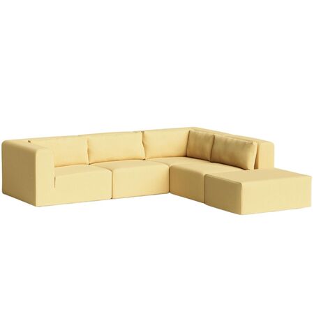 5-Sitzer Ecksofa 290 x 265 cm Bridge von Tiptoe, Lemon Yellow