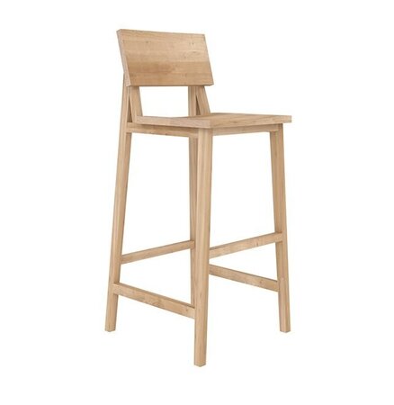 Ethnicraft N4 Bar Stool - Oak
