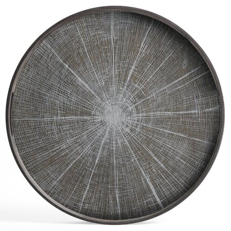 Ethnicraft White Slice wooden tray - 92 x 92 cm