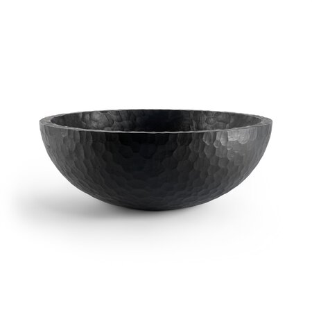 Ethnicraft Chopped bowl XL - Dekorationschale - Mahagoni - schwarz