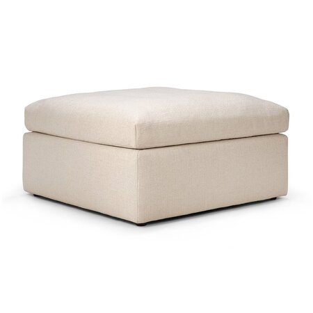 Ethnicraft Mellow Ottoman - Polsterhocker - Off-White
