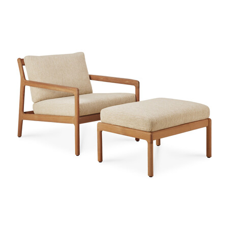Ethnicraft Jack Loungesessel für Draußen Teak / NaturalEthnicraft Jack Loungesessel für Draußen Teak / Natural