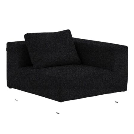 Softline Ohio Sofa-Eckelemente-Felt Melange - 620 Stone Grey