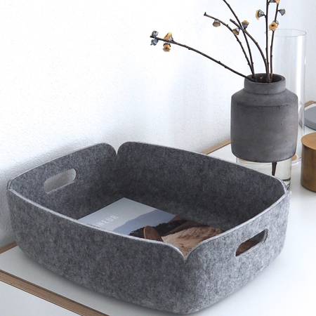 Tiefer Filzkorb 'Restore'