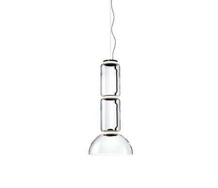 Flos Noctambule Suspension 2 Low Cylinder and Bowl