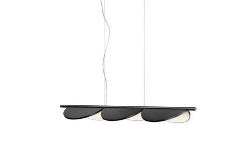 Flos Almendra Linear S3 Pendelleuchte - Anthracite