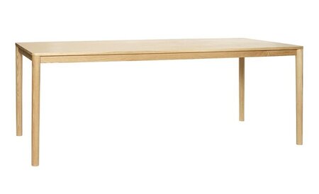 Huebsch Esstisch, Eiche, natur 200 x 100 x H 75 cm