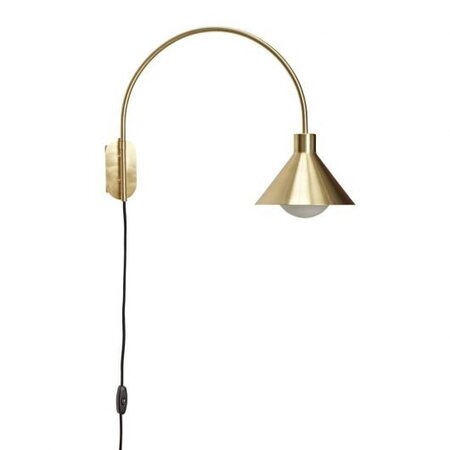 Huebsch Wandleuchte messing