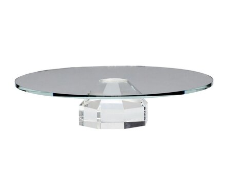 Huebsch Kuchenplatte Glas Klar