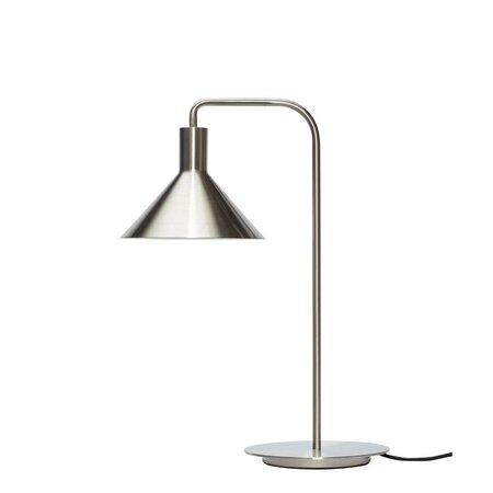 Huebsch Tischlampe Metall - Nickel