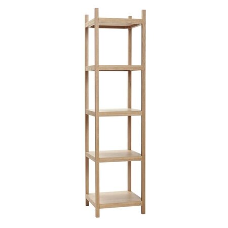 Huebsch Mason Shelf Unit Single Natural