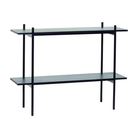Huebsch Norm Shelf Single Small Black