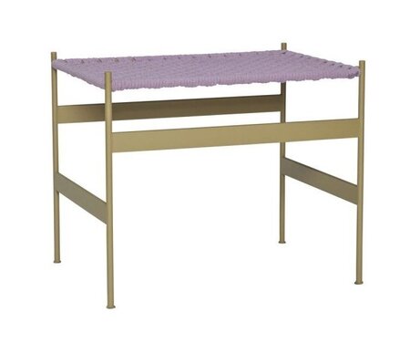Huebsch Peri Bench Khaki/Purple